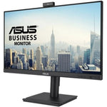 Monitor Profesional Asus BE249QFK 24"/ Full HD/ Webcam/ Multimedia/ Regulable en altura/ Negro - PixelPlaza
