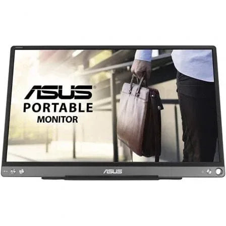 Monitor Portátil Asus ZenScreen MB16ACE 15.6"/ Full HD/ Plata y Negro - PixelPlaza