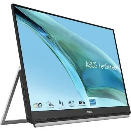 Monitor Portßtil Asus ZenScreen MB249C 23.8"/ Full HD/ Multimedia/ Regulable en Altura/ Negro - PixelPlaza