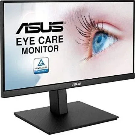 Monitor Profesional Asus VA229QSB 21.5"/ Full HD/ Multimedia/ Regulable en altura/ Negro - PixelPlaza