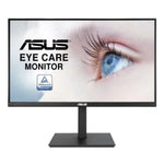 Monitor Profesional Asus VA27AQSB 27"/ WQHD/ Multimedia/ Regulable en altura/ Negro - PixelPlaza