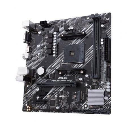 Placa Base Asus Prime A520M-K Socket AM4/ DDR4/ PCIe 3.0/ Micro ATX - PixelPlaza