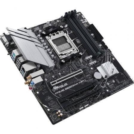 Placa Base Asus Prime B650M-A WIFI II Socket AM5/ DDR5/ PCIe 5.0/ Micro ATX - PixelPlaza