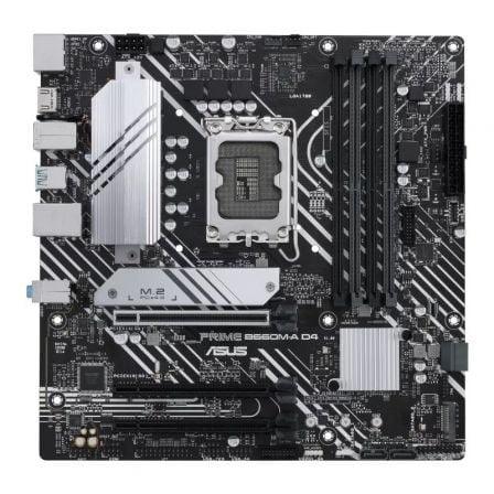 Placa Base Asus Prime B660M-A D4-CSM/ Socket 1700/ DDR4/ PCIe 4.0/ Micro ATX - PixelPlaza