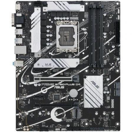 Placa Base Asus PRIME B760-PLUS D4 Socket 1700/ DDR4/ PCIe 5.0 - PixelPlaza