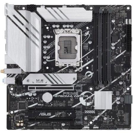 Placa Base Asus PRIME B760M-A WIFI D4 Socket 1700/ DDR4/ PCIe 4.0/ Micro ATX - PixelPlaza