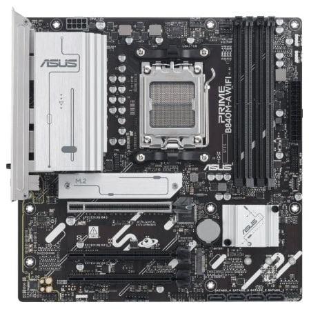 Placa Base Asus PRIME B840M-A WIFI Socket AM5/ DDR5/ PCIe 4.0/ Micro ATX - PixelPlaza