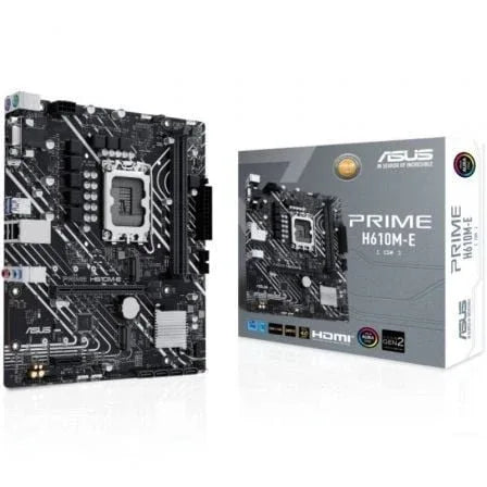 Placa Base Asus Prime H610M-E-CSM/ Socket 1700/ DDR5/ PCIe 4.0/ Micro ATX - PixelPlaza