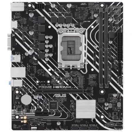 Placa Base Asus Prime H610M-K Socket 1700/ DDR5/ PCIe 4.0/ Micro ATX - PixelPlaza
