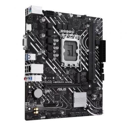 Placa Base Asus Prime H610M-K ARGB Socket 1700/ DDR5/ PCIe 4.0/ Micro ATX - PixelPlaza