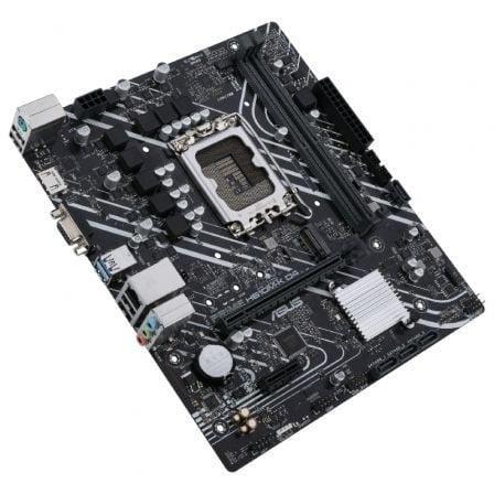 Placa Base Asus Prime H610M-K D4/ Socket 1700/ DDR4/ PCIe 4.0/ Micro ATX - PixelPlaza