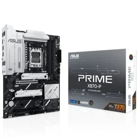 Placa Base Asus Prime X870-P/ Socket AM5/ DDR5/ PCIe 5.0 - PixelPlaza