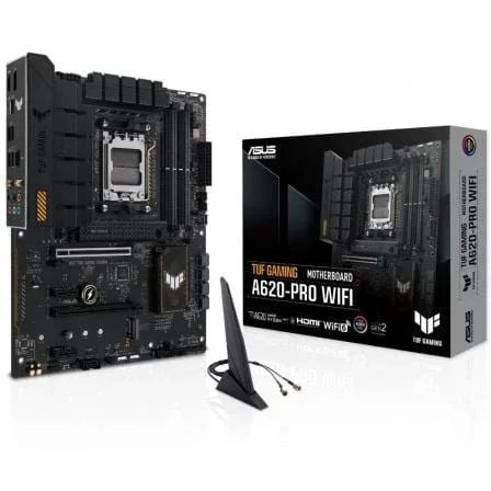 Placa Base Asus TUF GAMING A620-PRO WIFI Socket AM5/ DDR5/ PCIe 4.0 - PixelPlaza