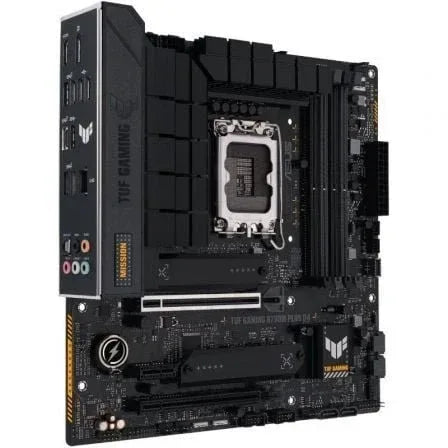 Placa Base Asus TUF GAMING B760M-PLUS D4/ Socket 1700/ DDR4/ PCIe 5.0/ Micro ATX - PixelPlaza
