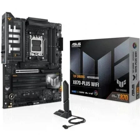Placa Base Asus TUF GAMING X870-PLUS WIFI/ Socket AM5/ DDR5/ PCIe 5.0 - PixelPlaza