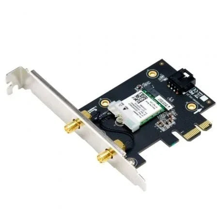 Tarjeta de Red Inalámbrica-PCI Express Asus PCE-AXE5400/ 5400Mbps/ 2.4/5/6GHz - PixelPlaza