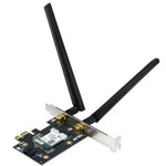 Tarjeta de Red Inalámbrica-PCI Express Asus PCE-AXE5400/ 5400Mbps/ 2.4/5/6GHz - PixelPlaza
