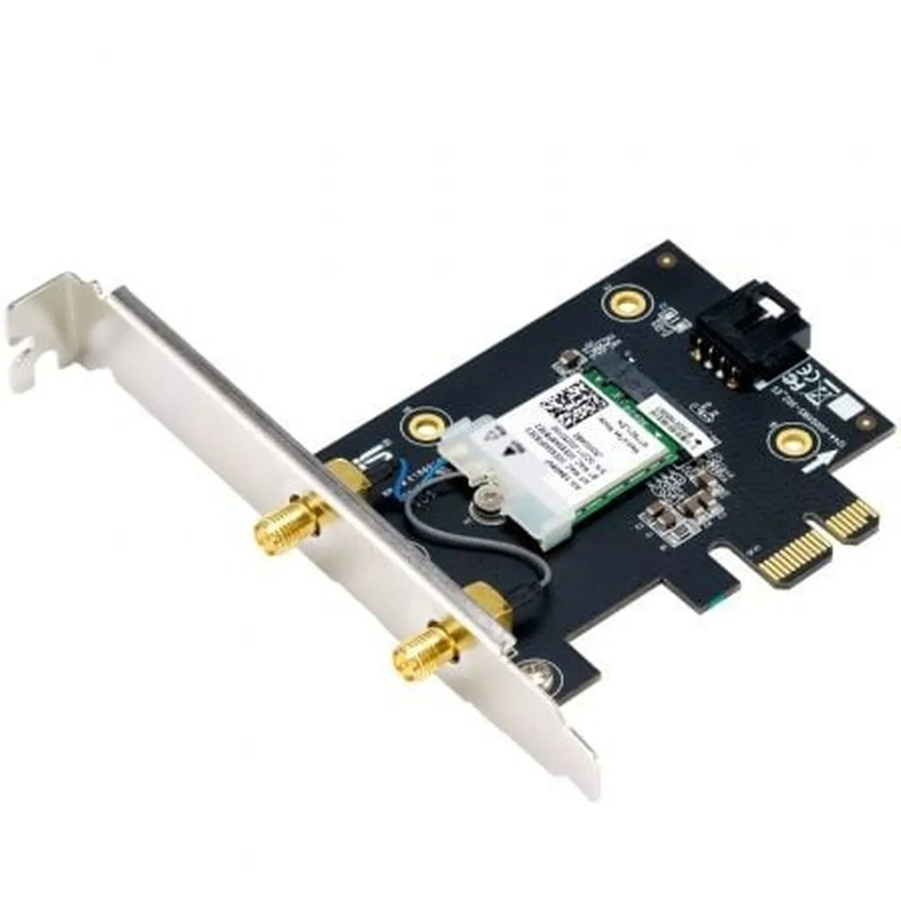 Tarjeta de Red Inalámbrica-PCI Express Asus PCE-BE6500/ 6500Mbps/ 2.4/5/6GHz - PixelPlaza