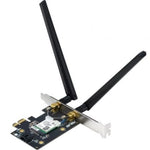 Tarjeta de Red Inalámbrica-PCI Express Asus PCE-BE6500/ 6500Mbps/ 2.4/5/6GHz - PixelPlaza