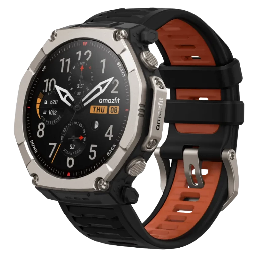 Amazfit T-Rex Ultra 2 Magma Negro Pantalla AMOLED 1,5" WiFi GPS - Reloj Inteligente