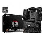 Placa base MSI AMD b550 - a pro am4 - ATX - DDR4 x4 · max 128GB - 3200 mhz - HDMI - display port