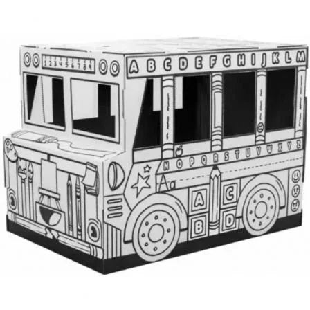 Bus Escolar para pintar Bankers Box 100130976 - PixelPlaza