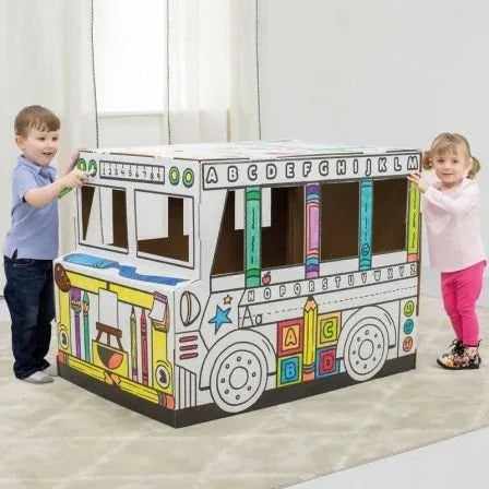 Bus Escolar para pintar Bankers Box 100130976 - PixelPlaza