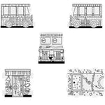 Bus Escolar para pintar Bankers Box 100130976 - PixelPlaza