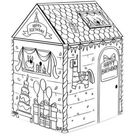 Casa Cumplea±os para pintar Bankers Box 100142505 - PixelPlaza