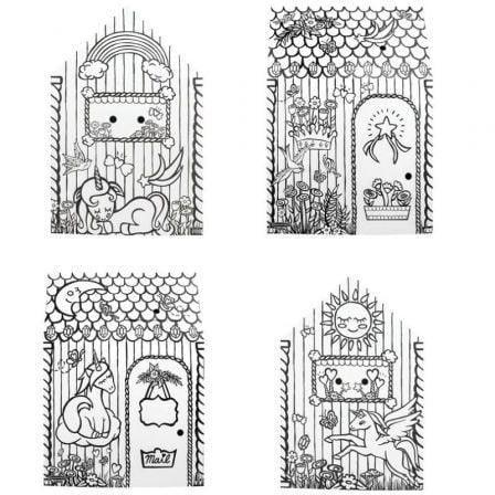 Casa Unicornio para pintar Bankers Box 100142504 - PixelPlaza
