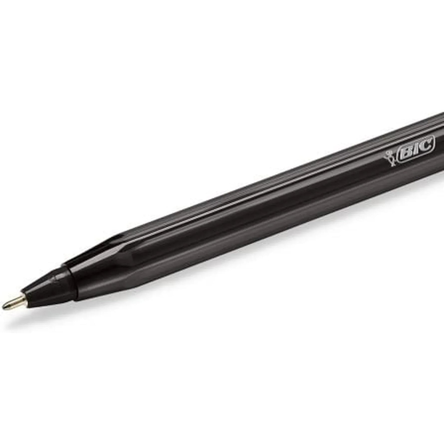 Caja de Bolígrafos de Tinta de Aceite Bic Cristal Exact Ultrafine 992603/ 20 unidades/ Negros - PixelPlaza