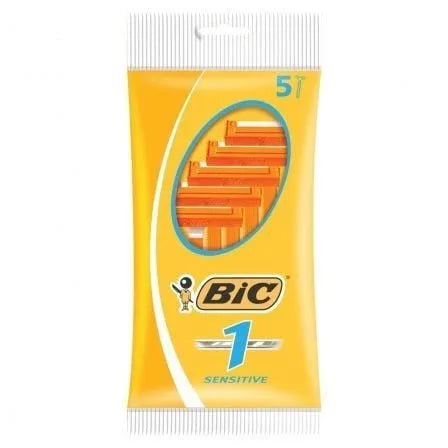 Cuchilla de Afeitar Bic 1 Sensitive/ 5 uds - PixelPlaza