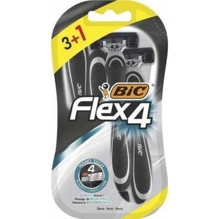 Cuchilla de Afeitar Bic Flex 4/ 4 uds - PixelPlaza
