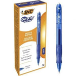 Caja de Bolígrafos de Tinta de Gel Bic Gelocity 526274/ 12 unidades/ Azules - PixelPlaza