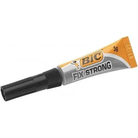 Caja de Pegamento en Tubo Bic Fix Strong/ 3g/ 24 unidades - PixelPlaza