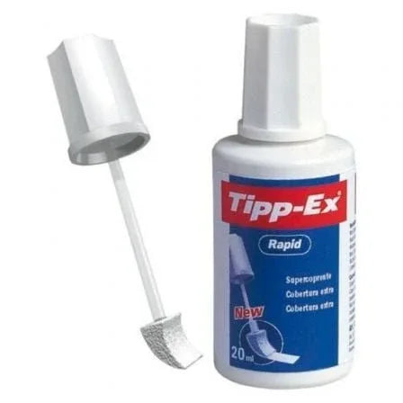Caja de Correctores de Escritura Líquida Bic Tipp-Ex Rapid Fluid/ 20ml/ 10 unidades - PixelPlaza