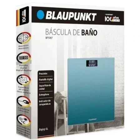 Báscula de Baño Blaupunkt BP5007/ Azul - PixelPlaza
