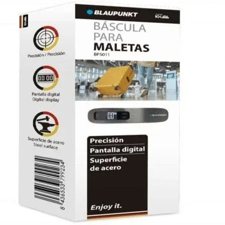 Báscula para Maletas Blaupunkt BP5011/ Gris - PixelPlaza