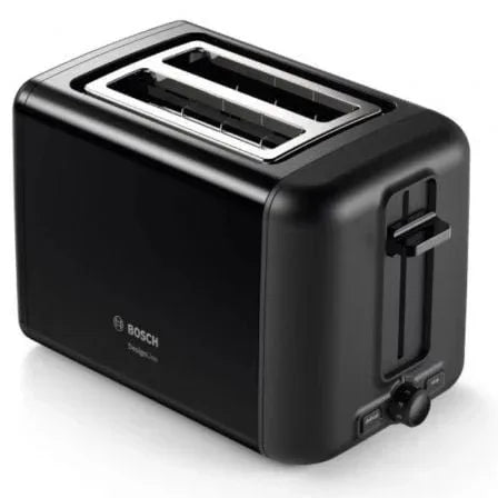 Tostador Bosch DesignLine TAT3P423/ 970W/ Negro - PixelPlaza