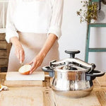 Olla a Presión Bra New Star A185501/ Ø22cm/ 4.5L/ Acero Inoxidable/ Apta para Inducción - PixelPlaza