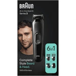 Afeitadora Braun All in One 6 en 1 Style Kit Series 3 MGK3410/ con baterŪa/ 6 Accesorios