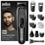 Recortadora Braun Serie 7 MGK7470/ con BaterŪa/ 5 Accesorios