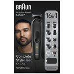 Recortadora Braun Serie 7 MGK7470/ con BaterŪa/ 5 Accesorios