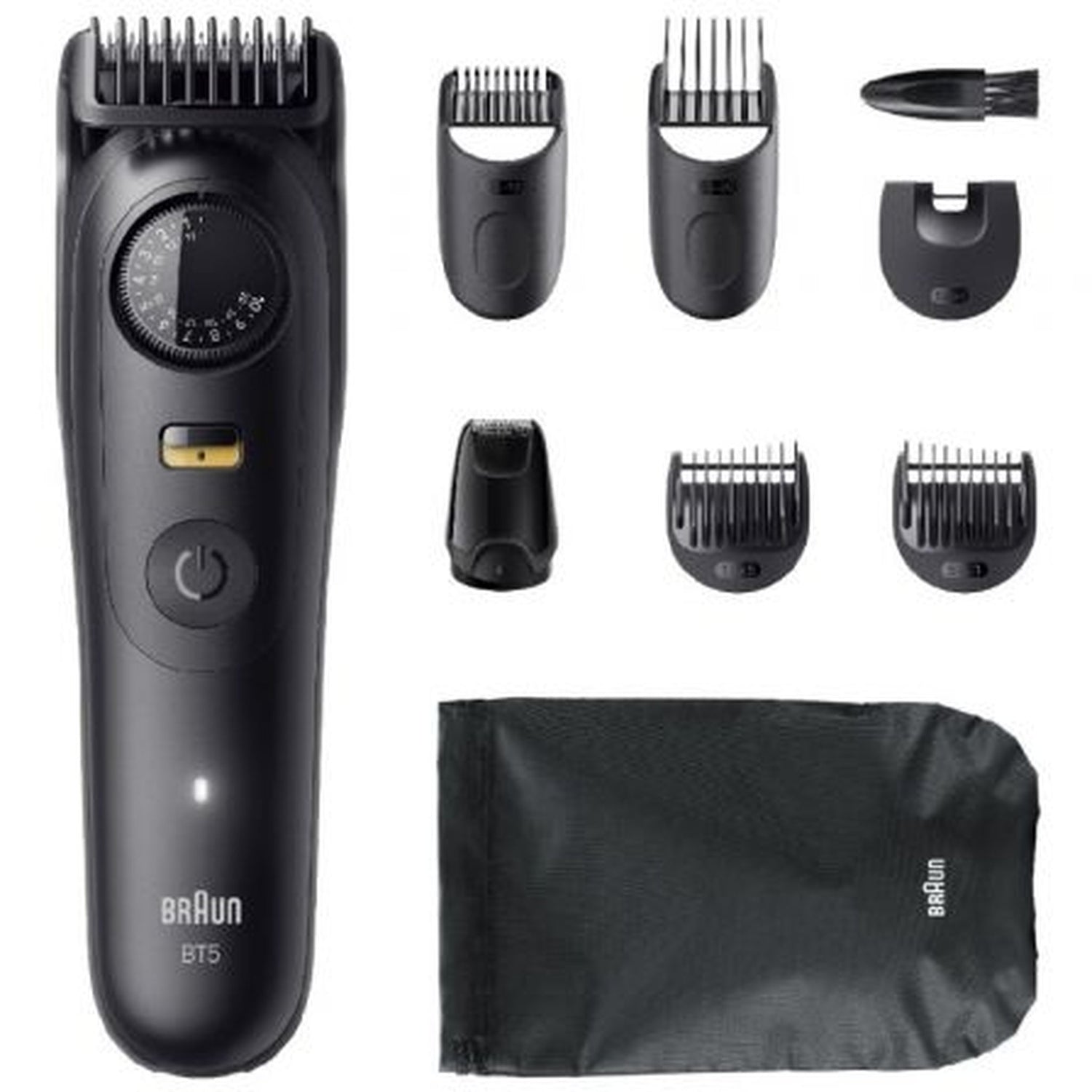 Afeitadora Braun BeardTrimmer Series 5 BT5560/ con BaterŪa/ 8 Accesorios