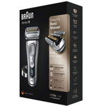 Afeitadora Braun Series 9 9350S Plata/ con Batería/ 5 Accesorios