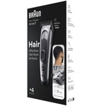 Cortapelos Braun Series 7 HC7390/ con Batería/ 2 Accesorios