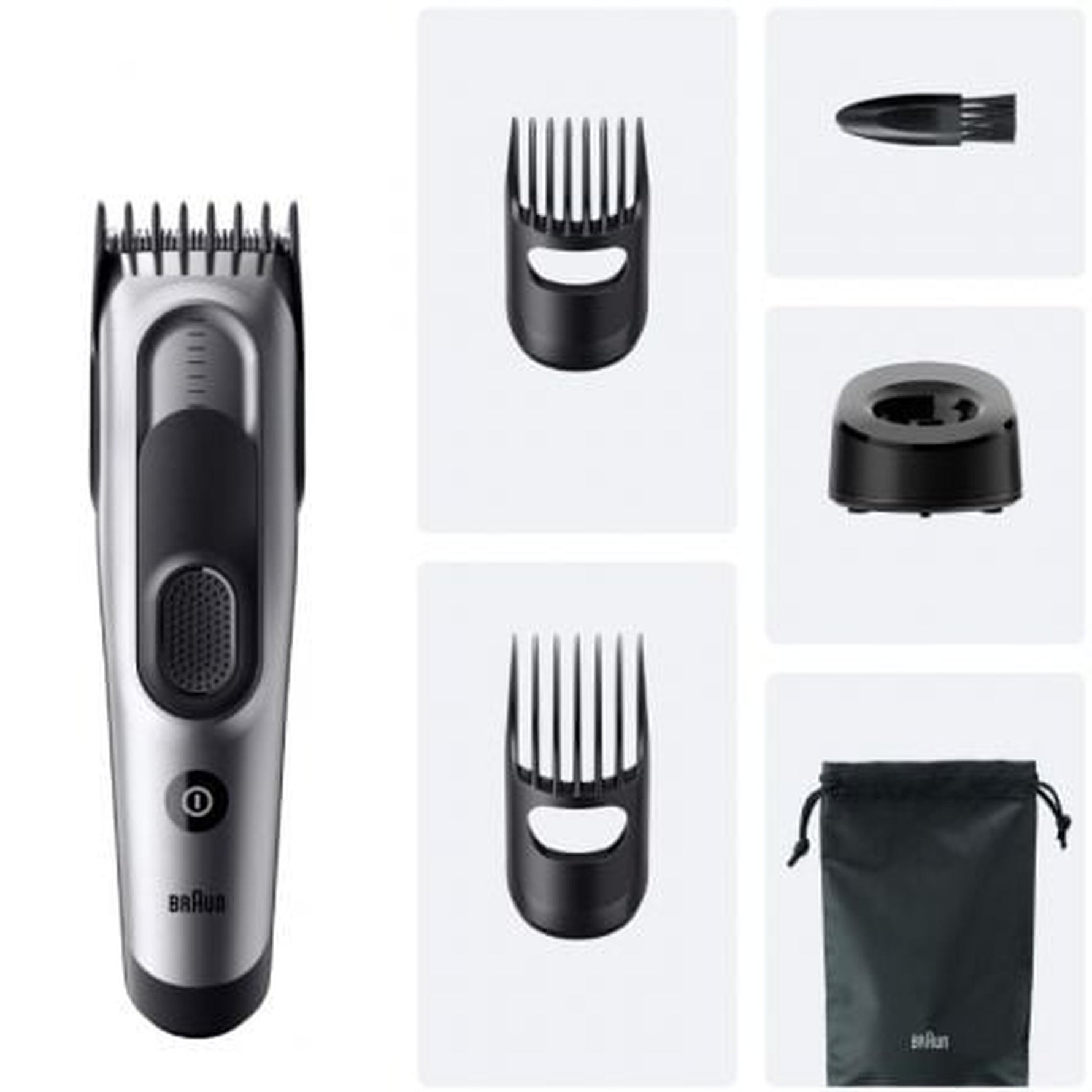 Cortapelos Braun Series 7 HC7590/ con Batería/ 5 Accesorios