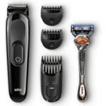 Cortapelos Braun SK3000/ con Batería/ 4 Accesorios