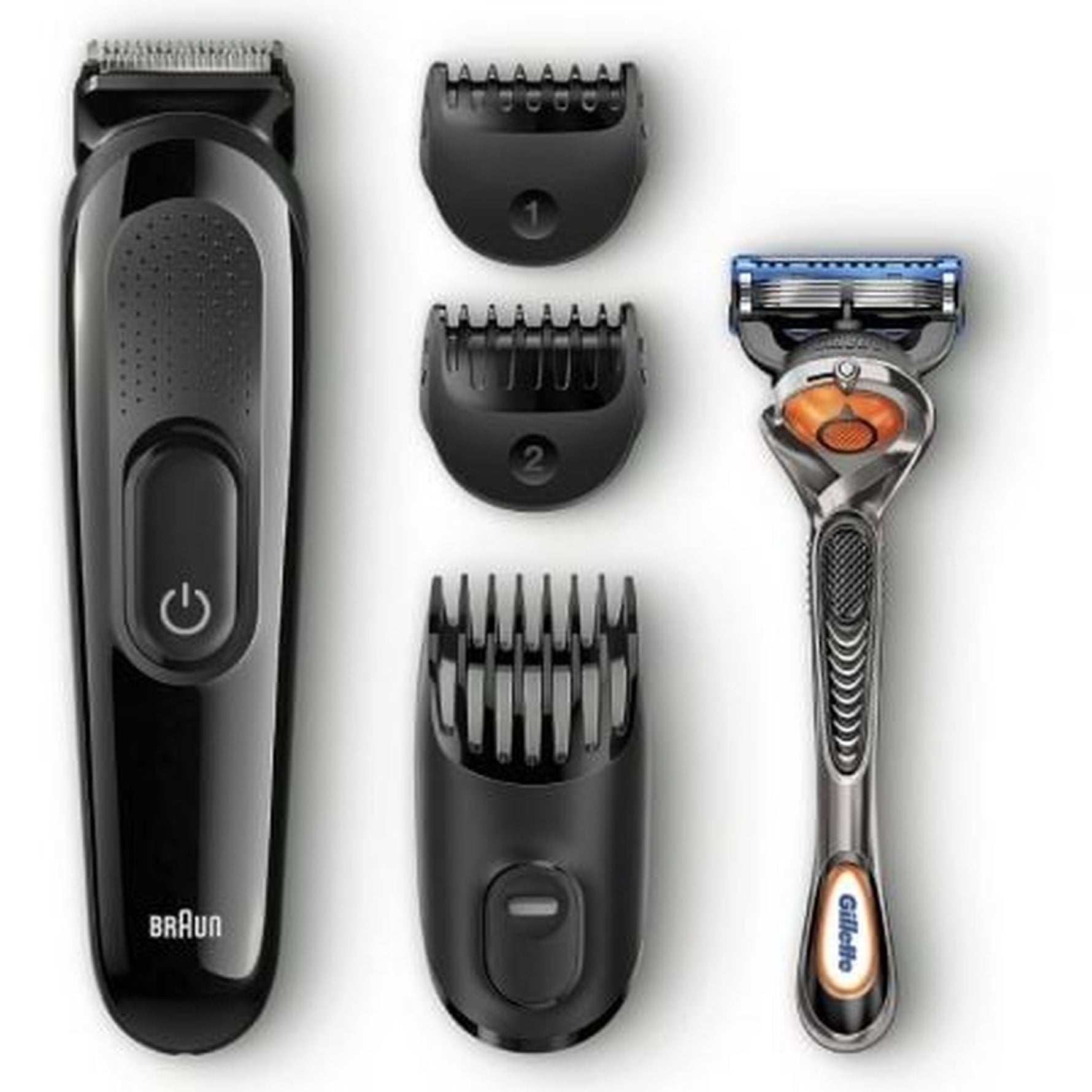 Cortapelos Braun SK3000/ con Batería/ 4 Accesorios