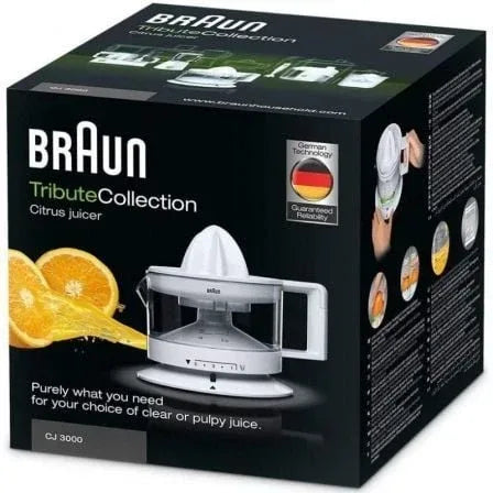 Exprimidor Braun Tributecollection CJ3000/ 20W/ Capacidad 350ml - PixelPlaza